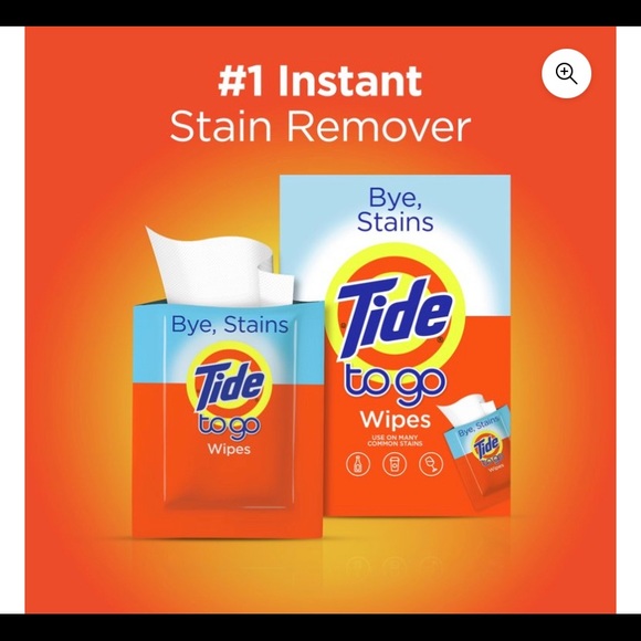 Tide | Tide To Go Wipes | Bundle of 2 Packs | Travel Purse Pocket Common Stain - Picture 2 of 11